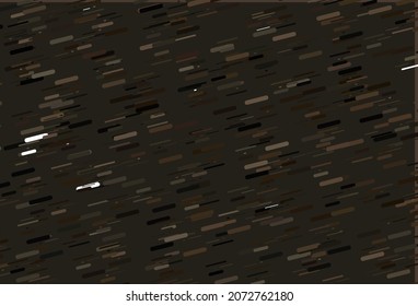 Light Black vector template with repeated sticks. Lines on blurred abstract background with gradient. Pattern for ads, posters, banners.