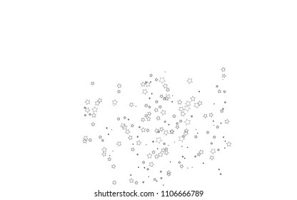 Light Black vector texture with beautiful stars. Glitter abstract illustration with colored stars. The pattern can be used for websites.