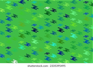 Light Black vector texture with colorful lines. Lines on blurred abstract background with gradient. Pattern for websites, landing pages.