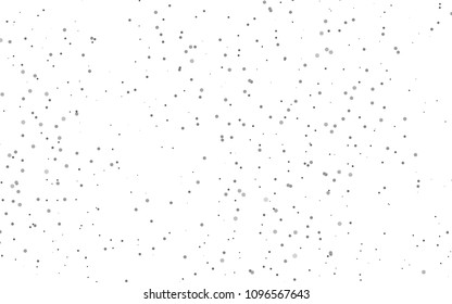 Light Black vector  texture with disks. Blurred decorative design in abstract style with bubbles. The pattern can be used for ads, leaflets of liquid.