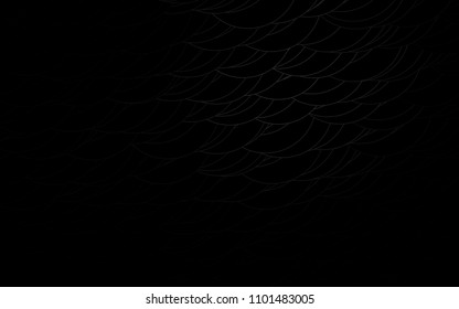 Light Black vector  texture with disks. Blurred bubbles on abstract background with colorful gradient. Completely new template for your brand book.