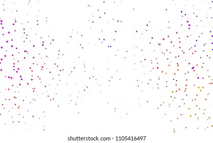 Light Black vector  texture with disks. Glitter abstract illustration with blurred drops of rain. New design for ad, poster, banner of your website.