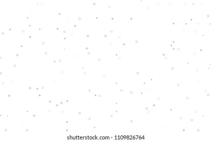 Light Black vector  texture with disks. Abstract illustration with colored bubbles in nature style. The pattern can be used for ads, leaflets of liquid.