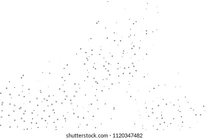 Light Black vector  texture with disks. Modern abstract illustration with colorful water drops. Completely new template for your brand book.
