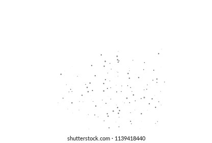 Light Black vector  texture with disks. Blurred bubbles on abstract background with colorful gradient. Beautiful design for your business natural advert.