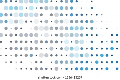 Light Black vector texture with disks. Beautiful colored illustration with blurred circles in nature style. Pattern for ads, leaflets.