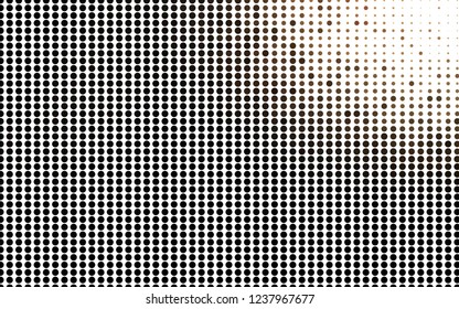 Light Black vector texture with disks. Modern abstract illustration with colorful water drops. Pattern for ads, leaflets.