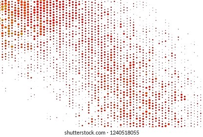 Light Black vector texture with disks. Blurred decorative design in abstract style with bubbles. Pattern for ads, booklets.