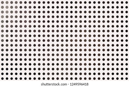 Light Black vector texture with disks. Beautiful colored illustration with blurred circles in nature style. Pattern for ads, booklets.