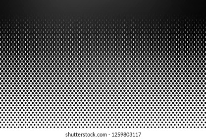 Light Black vector texture with disks. Blurred bubbles on abstract background with colorful gradient. Template for your brand book.