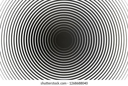 Light Black vector texture with disks. Abstract illustration with colored bubbles in nature style. Design for business adverts.