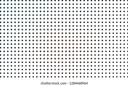 Light Black vector texture with disks. Glitter abstract illustration with blurred drops of rain. Pattern for ads, booklets.