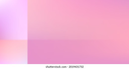 Light Blank Empty Blurred Background. White Purple Violet Smooth Surface Backdrop. Vivid Pastel Bright Watercolor Colorful Blurred Texture. Neon Barbie Smooth Gradient Mesh Screens Illustration.