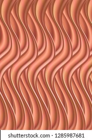 Light blend vector pattern with bent lines. Modern gradient abstract illustration with curve lines. A new texture for your ad, booklets, leaflets.