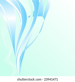 Light blue abstract background with copy space