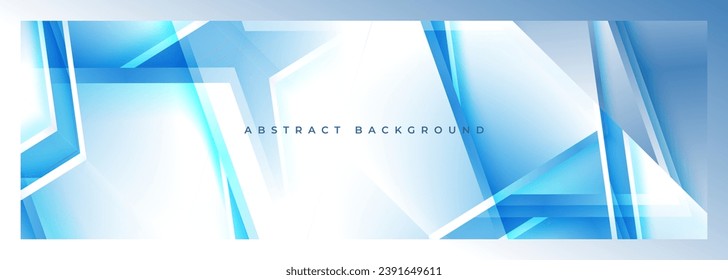 Light blue abstract background with geometric shapes. Light blue modern abstract backdrop. Vector illustration
