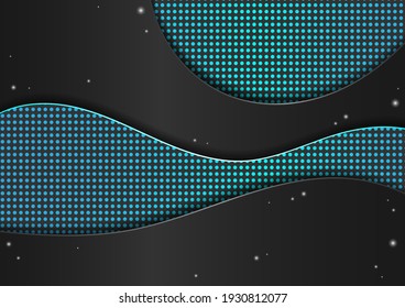 Light blue abstract background with little stars, modern design, business and technology, presentation, digital