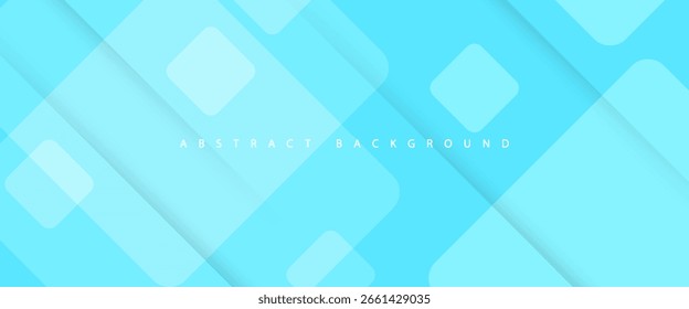 Light blue abstract background with overlapping diamond and square shapes, creating a clean, modern, and minimal geometric design perfect for business or technology themes.