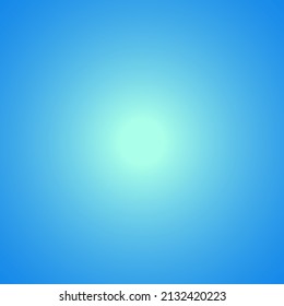 Light blue abstract background with radial gradient effect. Abstract illustration with gradient blur design.