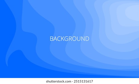 Fundo abstrato azul claro com linhas onduladas nítidas e transição de gradiente, forma de espiral dinâmica. Curvas inclinadas