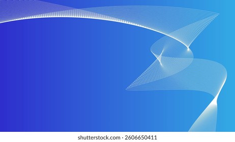 Light blue abstract background with smoke floating in the air
