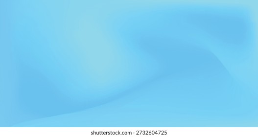 Light blue abstract background with smooth gradient transitions creating clean calm modern visual depth