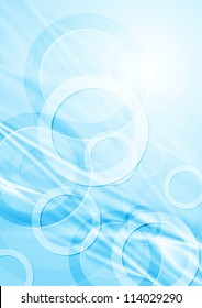 Light blue abstract background. Vector illustration eps 10