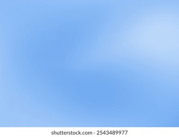 Fondo abstracto azul claro. Anuncio de Vertical de Vector con gradiente y luz incidente.