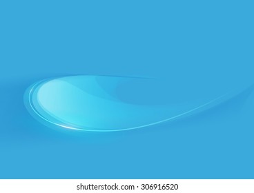 Light Blue Abstract Background, Vector Illustration