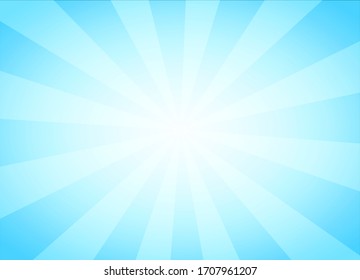 Light Blue Abstract Background Vintage Rays Stock Vector (Royalty Free)  1707961207 | Shutterstock