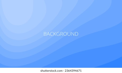 Light blue abstract background with wavy pattern and gradient shades, dynamic curve shapes	