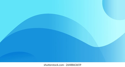 Light blue abstract backround. Abstract geometric background. Dynamic shapes composition. Modern and Creative Trend design in vector illustration.