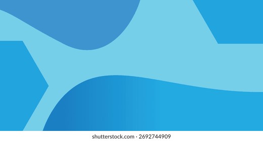 Light blue abstract backround. Vector illustration