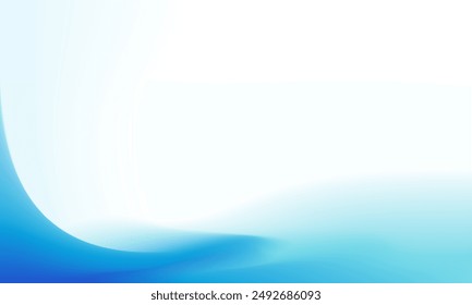 Fondo de Vector de degradado de espacio de copia abstracta azul claro adecuado para Plantillas de presentación o publicidad