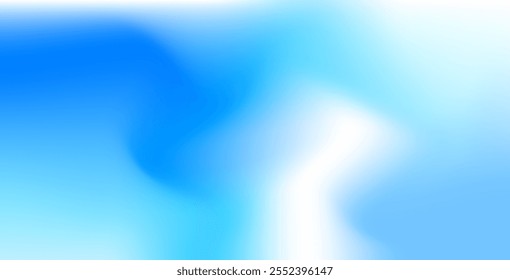 Fondo borroso de degradado abstracto azul claro con tonos suaves, que ofrece un diseño moderno y elegante, perfecto para Anuncios, presentaciones y proyectos digitales.