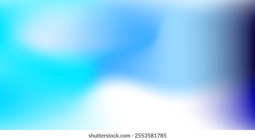 Light blue abstract gradient blurred background with soft tones, offering a modern and elegant design, perfect for banners, presentations, and digital projects.