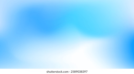 Light blue abstract gradient blurred background with soft tones, offering a modern and elegant design, perfect for banners, presentations, and digital projects.