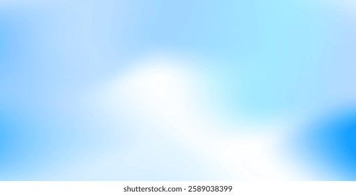 Light blue abstract gradient blurred background with soft tones, offering a modern and elegant design, perfect for banners, presentations, and digital projects.