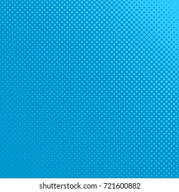Light blue abstract halftone circle pattern background - vector graphic design from dots in varying sizes