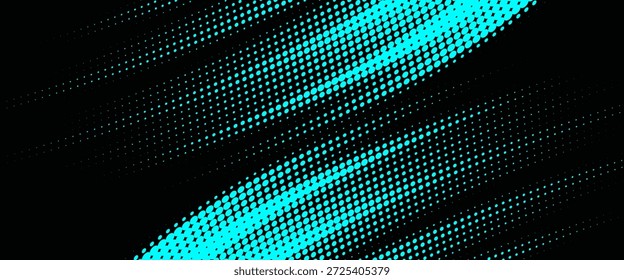 Fondo de puntos de semitono Abstractas azul claro. Ilustración vectorial. Fondo de puntos brillantes. Patrón de semitono eps10