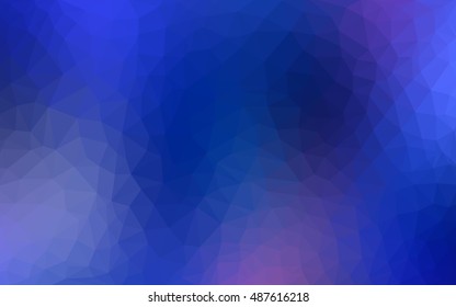 Light blue abstract mosaic background. An elegant bright illustration with gradient. The completely new template can be used for your brand book.