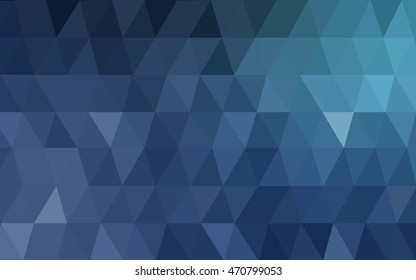 Light blue abstract mosaic template. Brand-new colored illustration in blurry style with gradient. A completely new template for your business design.