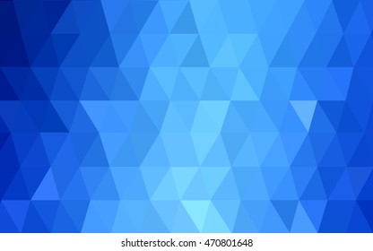 Light blue abstract mosaic template. A vague abstract illustration with gradient. Brand-new style for your business design.