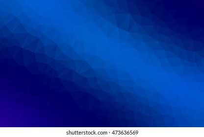 Light blue abstract mosaic template. Glitter abstract illustration with an elegant design. The template can be used as a background for cell phones.