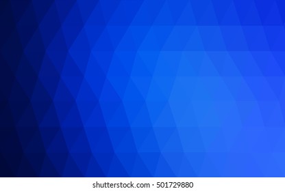 Light blue abstract mosaic template. A vague abstract illustration with gradient. A completely new template for your business design.