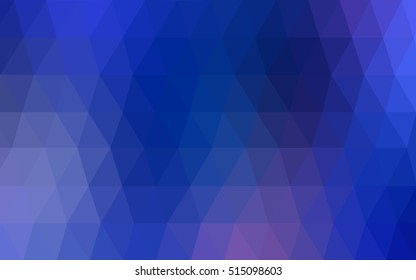Light blue abstract mosaic template. An elegant bright illustration with gradient. The completely new template can be used for your brand book.