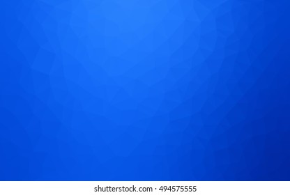 Light blue abstract polygonal background. Creative illustration in halftone style with gradient. The polygonal design can be used for your web site.