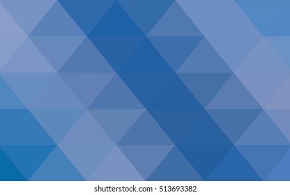 Light blue abstract polygonal background. A vague abstract illustration with gradient. The elegant pattern can be used as part of a brand book.