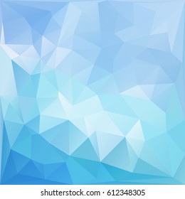 Light blue abstract polygonal background.