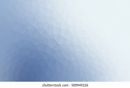 Light blue abstract polygonal template. Brand-new colored illustration in blurry style with gradient. The elegant pattern can be used as part of a brand book.